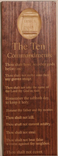 The Ten Commandments (Scroll)