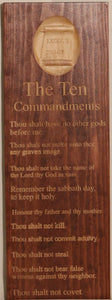 The Ten Commandments (Scroll)