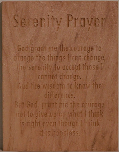 Serenity Prayer