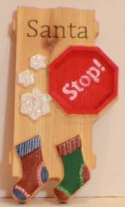 Santa Stop (Cutout)