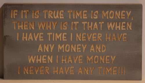 Time is Money